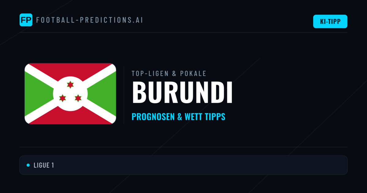 Burundi Prognosen & Tipps