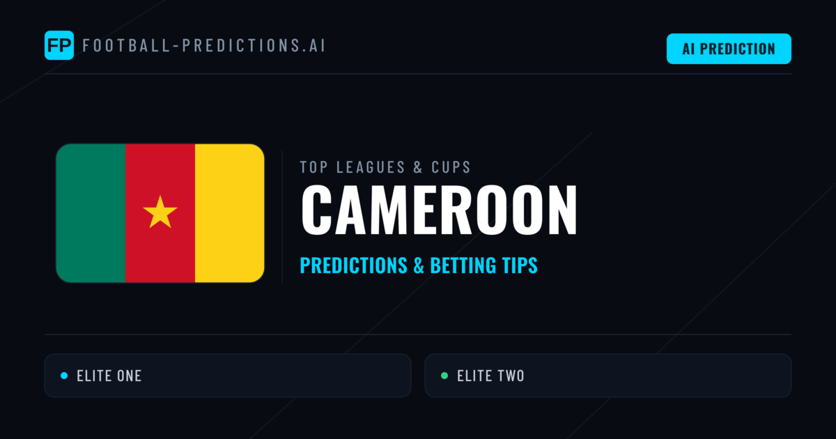 Cameroon Football Predictions & Betting Tips