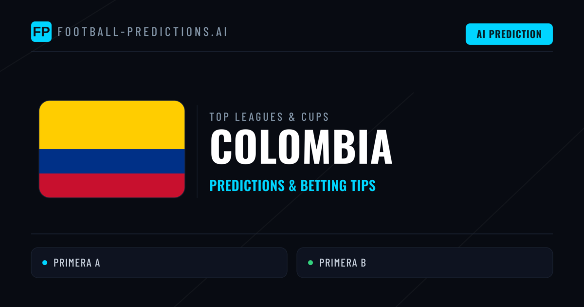 Colombia Football Predictions & Betting Tips