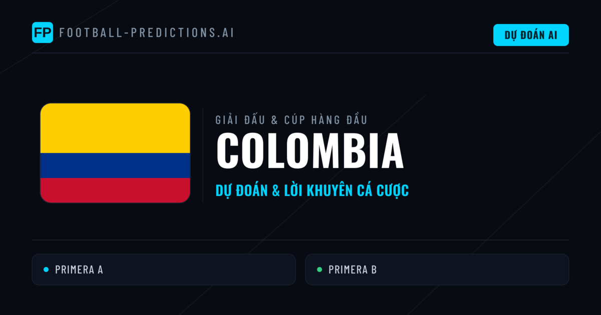 Soi Kèo Bóng Đá Colombia & Dự Đoán