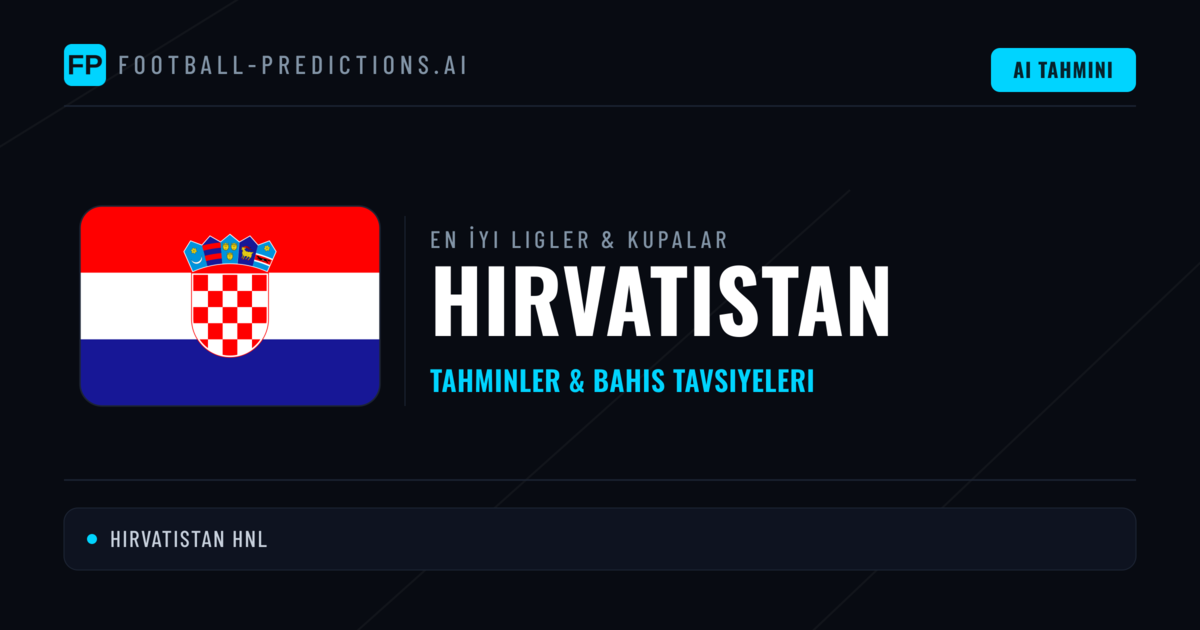 Hırvatistan Futbol Tahminleri & İddaa İpuçları