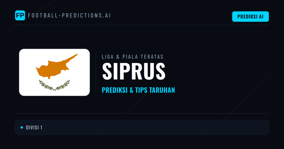 Prediksi Bola Malam Ini & Tips Siprus