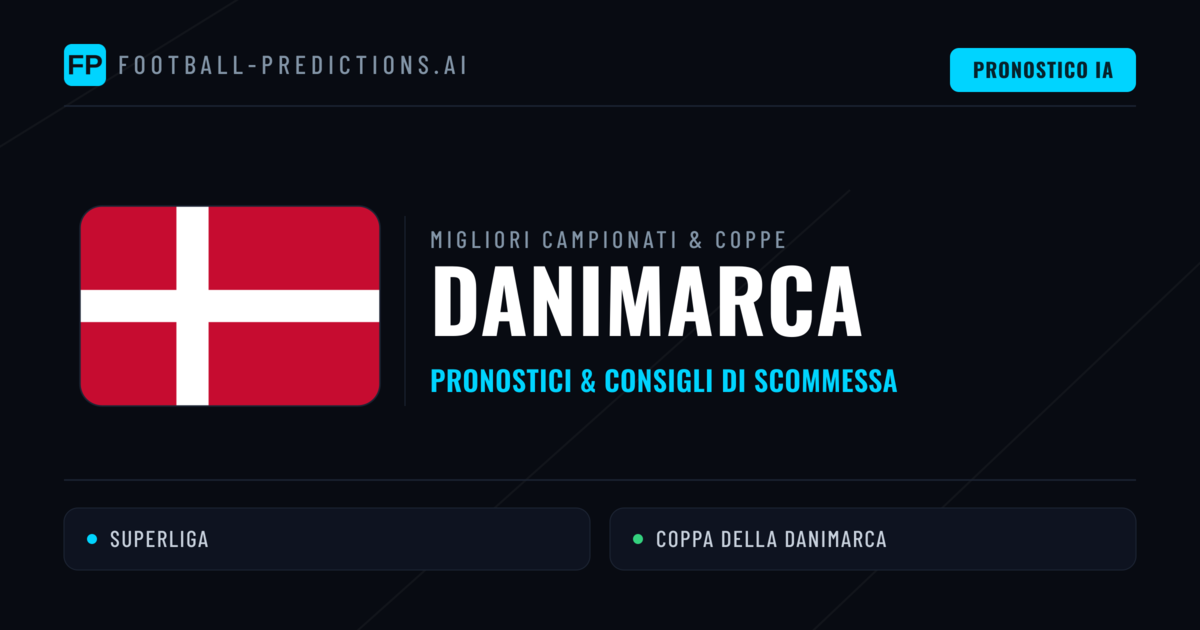 Pronostici Calcio Danimarca — Scommesse e Consigli