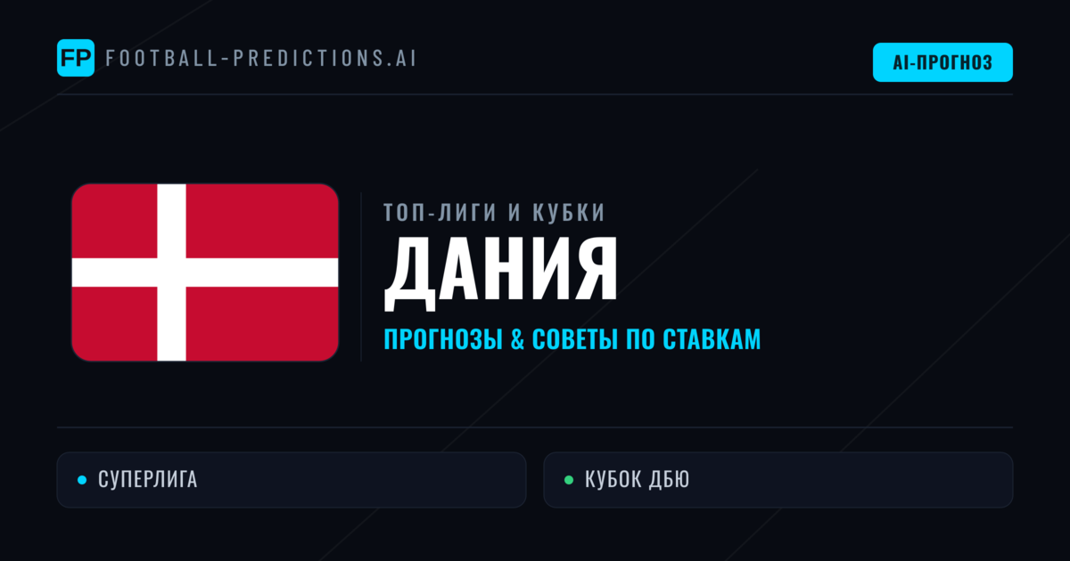 Прогнозы и советы по футболу Дания