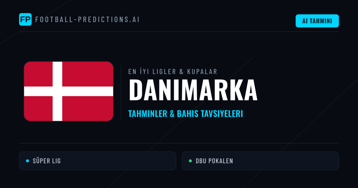 Danimarka Futbol Tahminleri & İddaa İpuçları