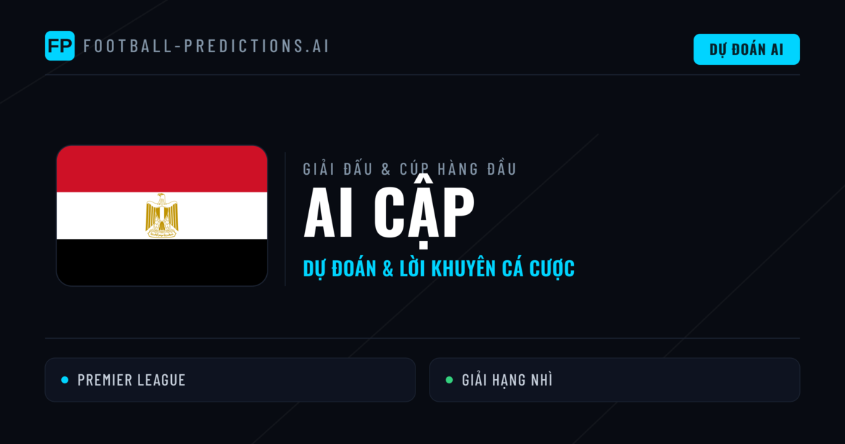 Soi Kèo Bóng Đá Ai Cập & Dự Đoán