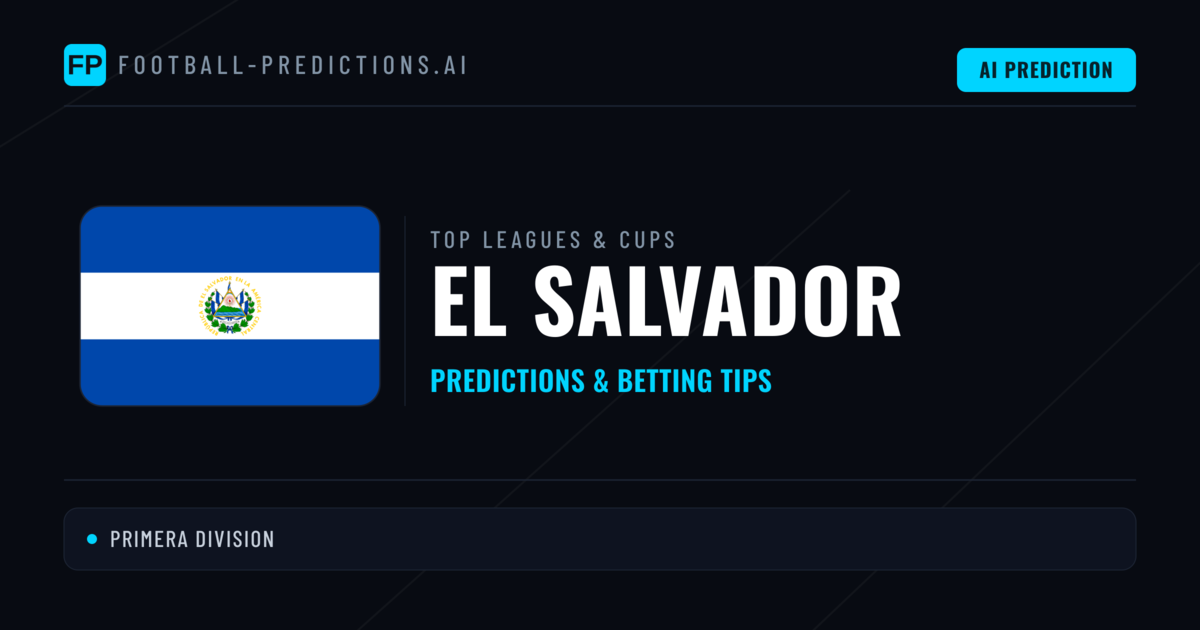 El Salvador Football Predictions & Betting Tips