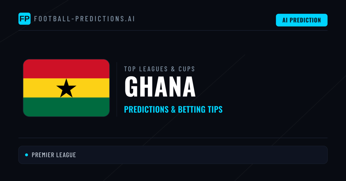 Ghana Football Predictions & Betting Tips