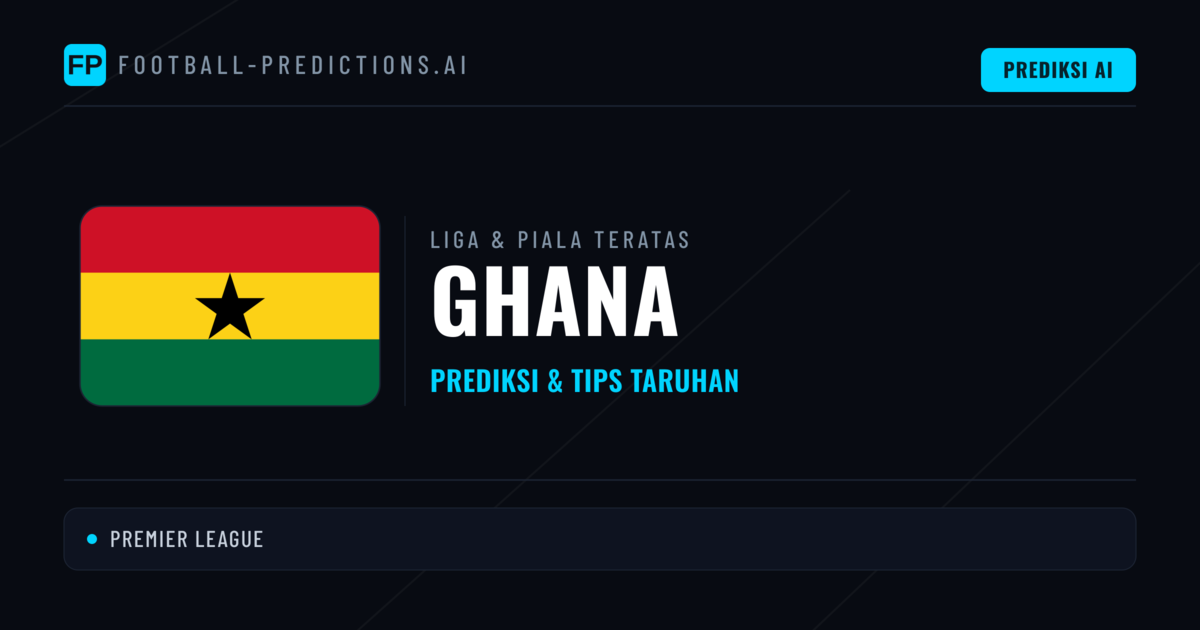 Prediksi Bola Malam Ini & Tips Ghana