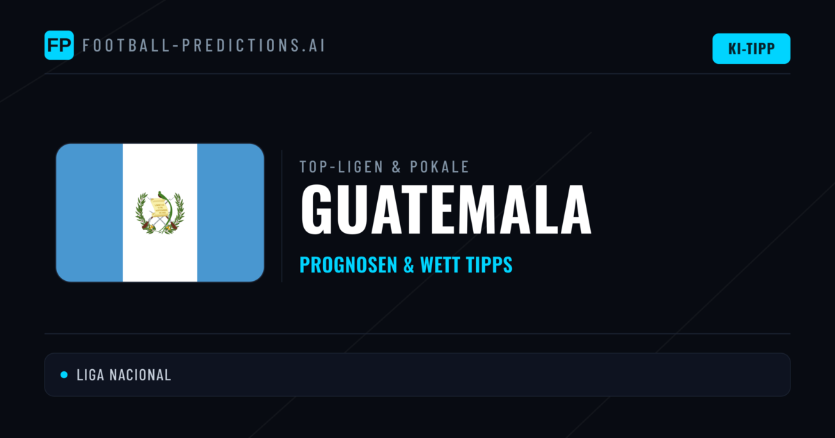 Guatemala Prognosen & Tipps