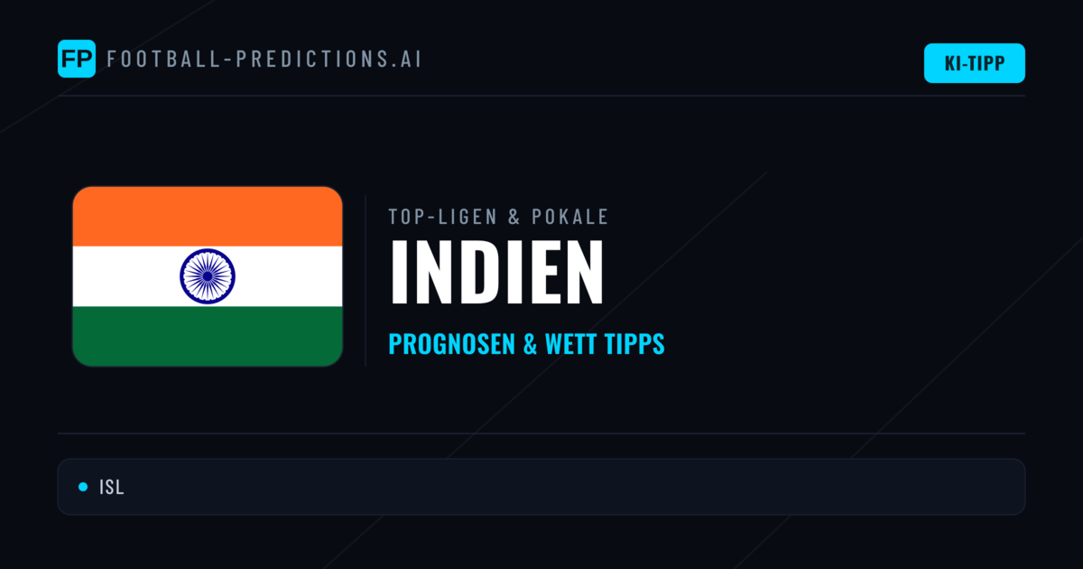 Indien Prognosen & Tipps