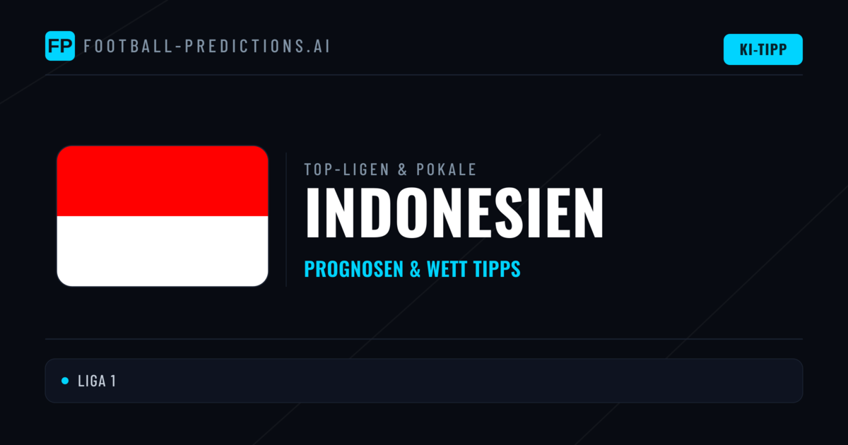 Indonesien Prognosen & Tipps