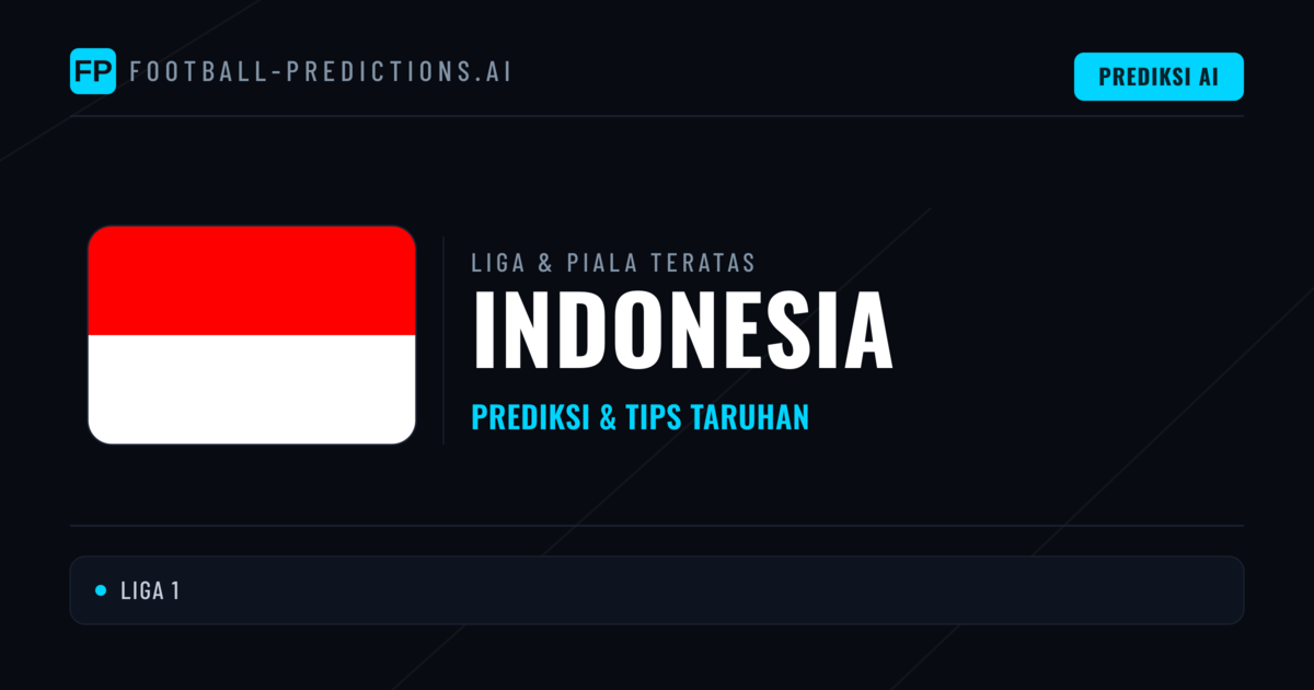 Prediksi Bola Malam Ini & Tips Indonesia