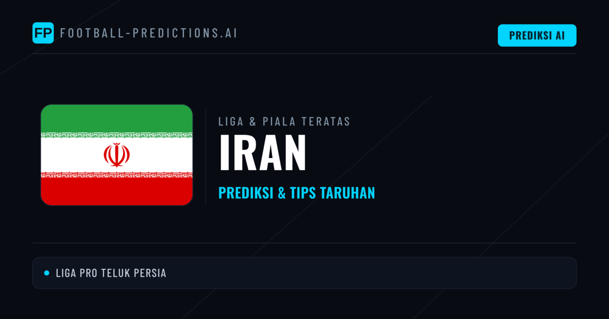 Prediksi Bola Malam Ini & Tips Iran