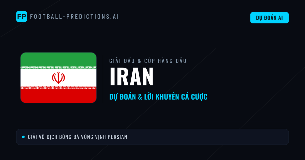 Soi Kèo Bóng Đá Iran & Dự Đoán