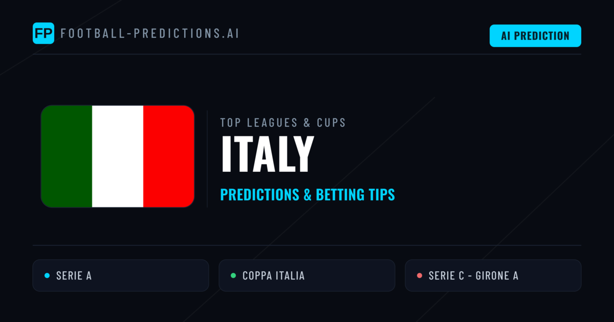 Italy Football Predictions & Betting Tips