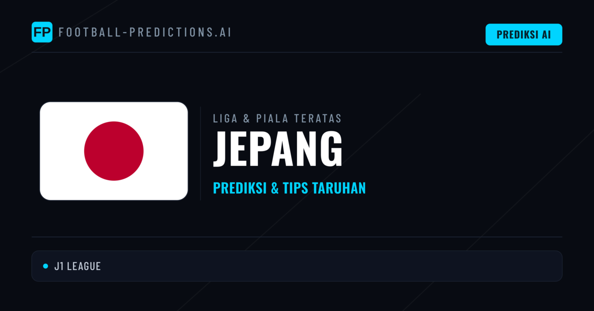 Prediksi Bola Malam Ini & Tips Jepang