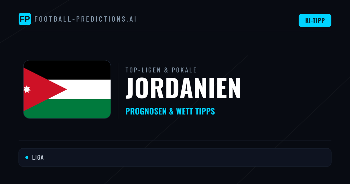 Jordanien Prognosen & Tipps