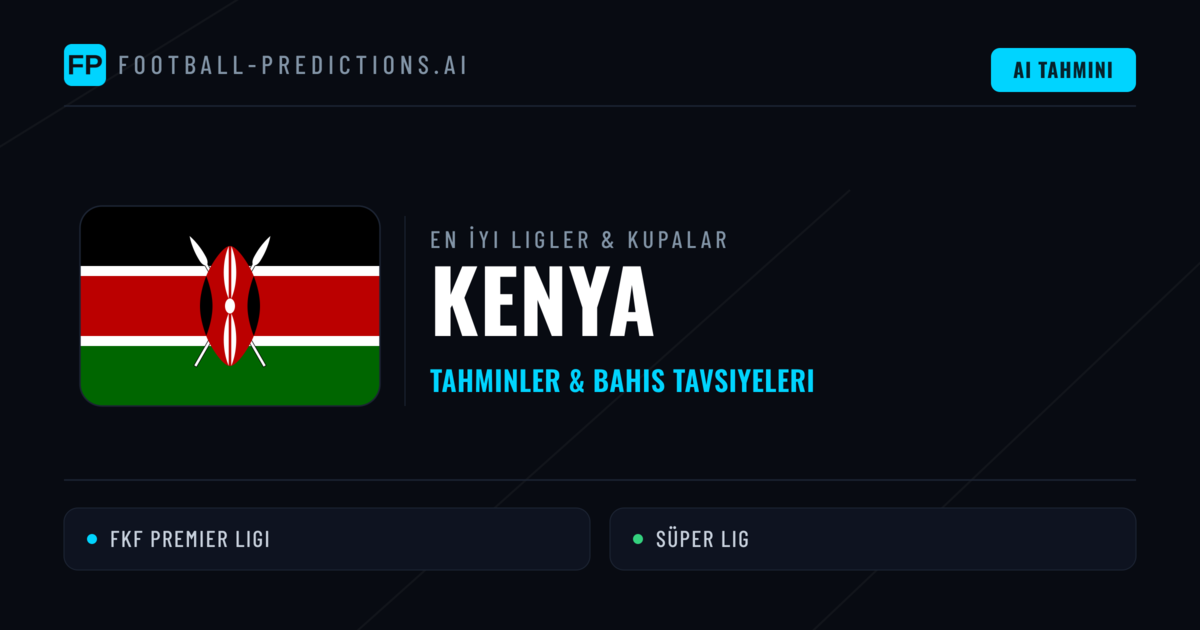 Kenya Futbol Tahminleri & İddaa İpuçları