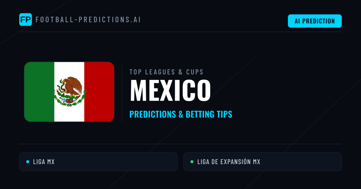 Mexico Football Predictions & Betting Tips