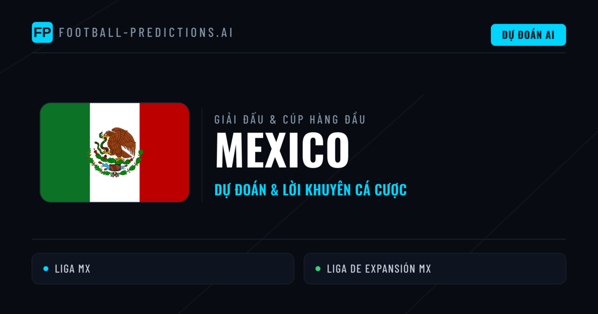Soi Kèo Bóng Đá Mexico & Dự Đoán