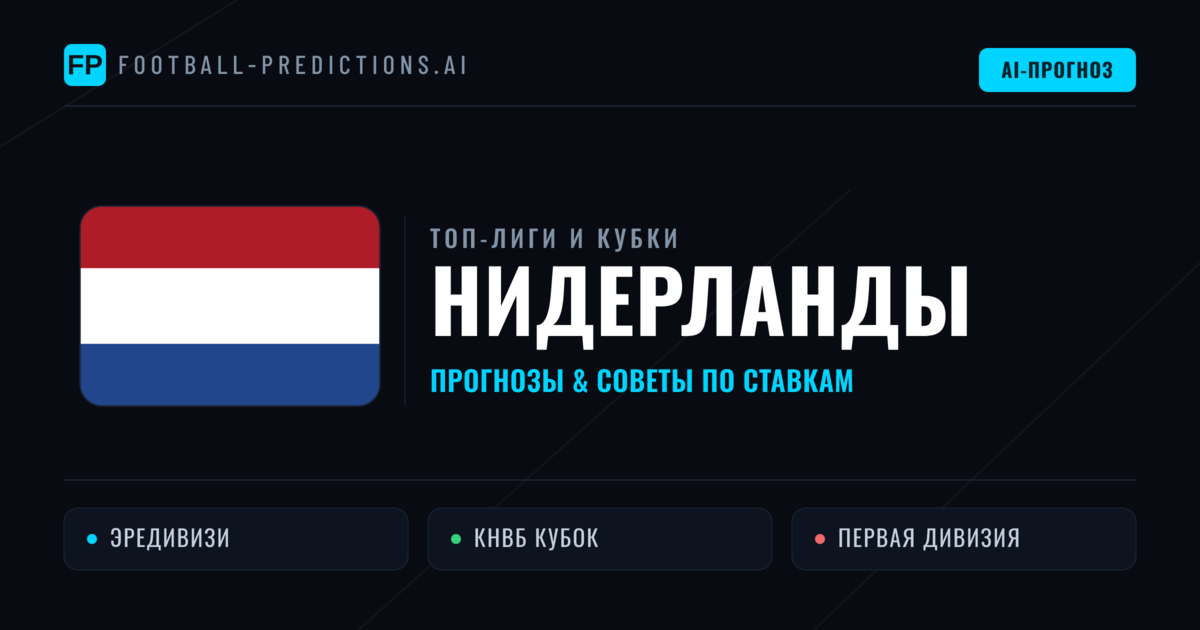 Прогнозы и советы по футболу Нидерланды