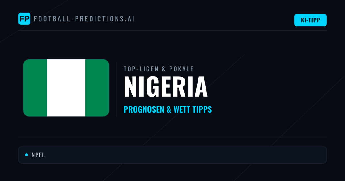 Nigeria Prognosen & Tipps