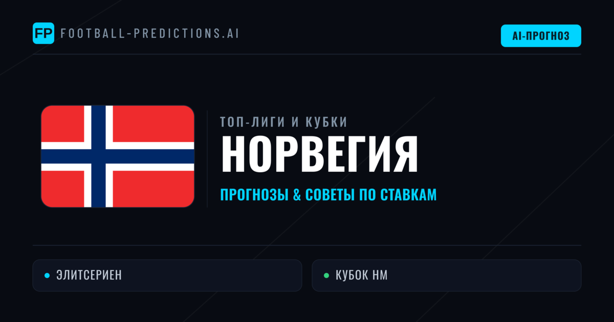 Прогнозы и советы по футболу Норвегия