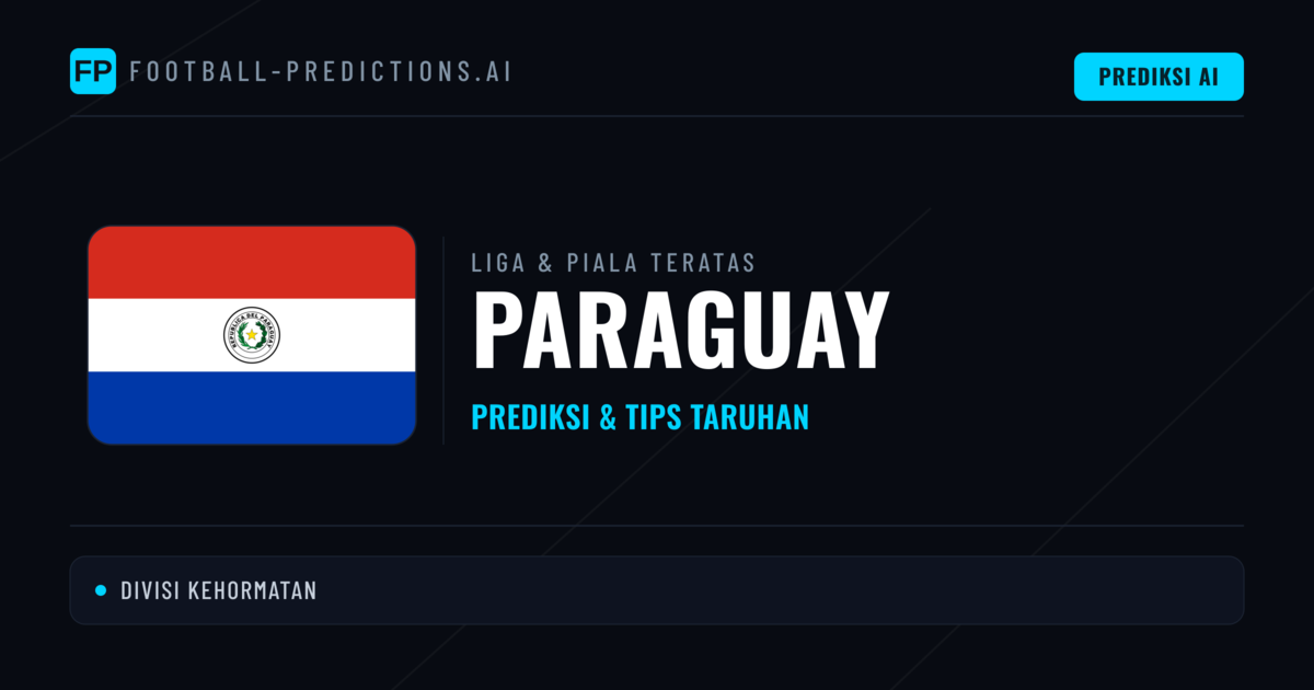Prediksi Bola Malam Ini & Tips Paraguay