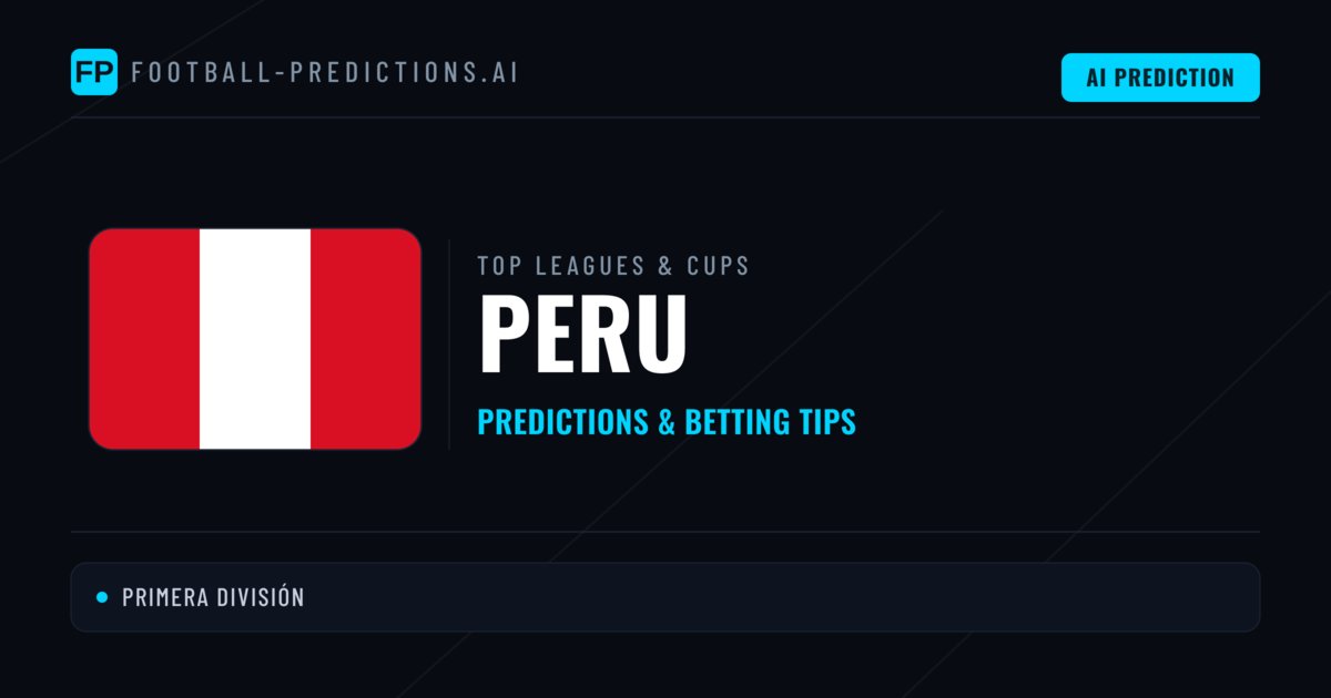 Peru Football Predictions & Betting Tips