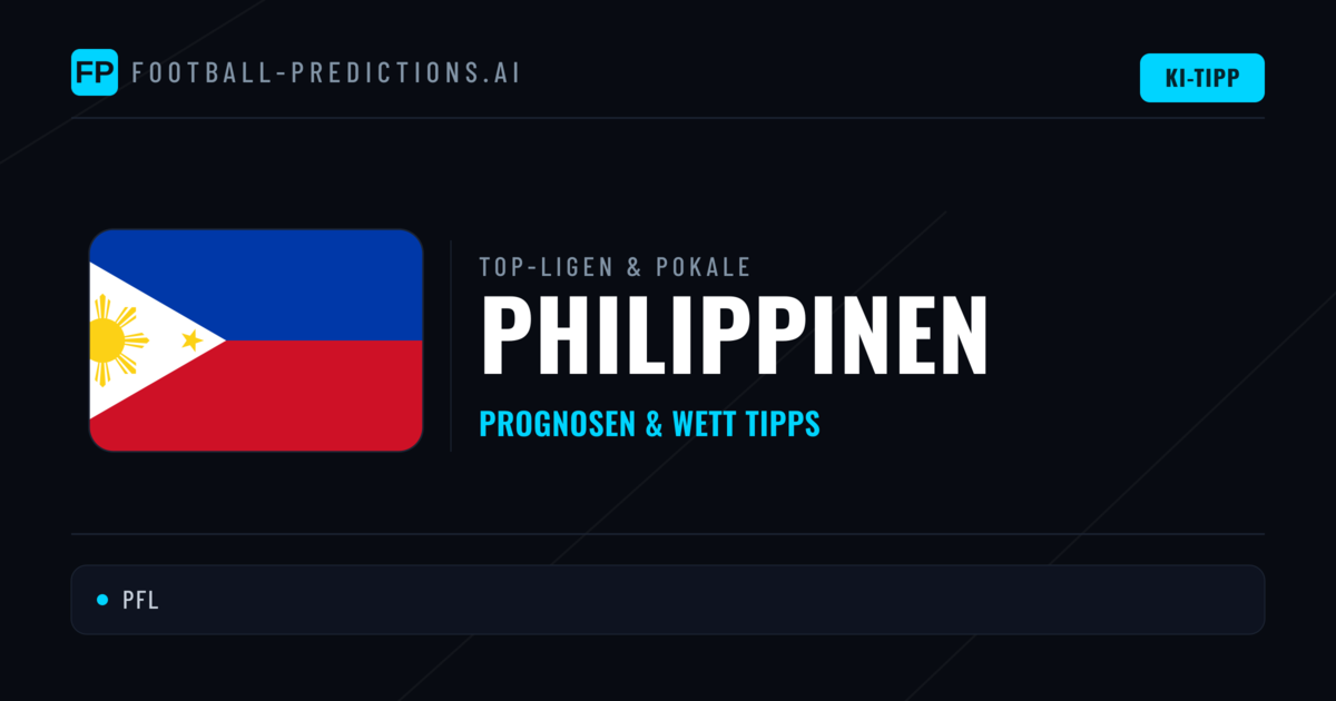 Philippinen Prognosen & Tipps