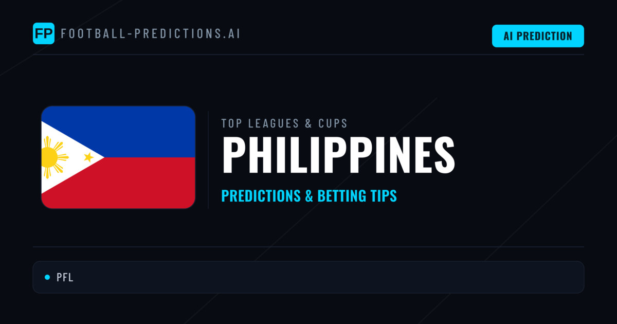 Philippines Football Predictions & Betting Tips