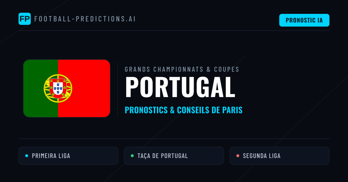 Pronostics football Portugal & Conseils de Paris