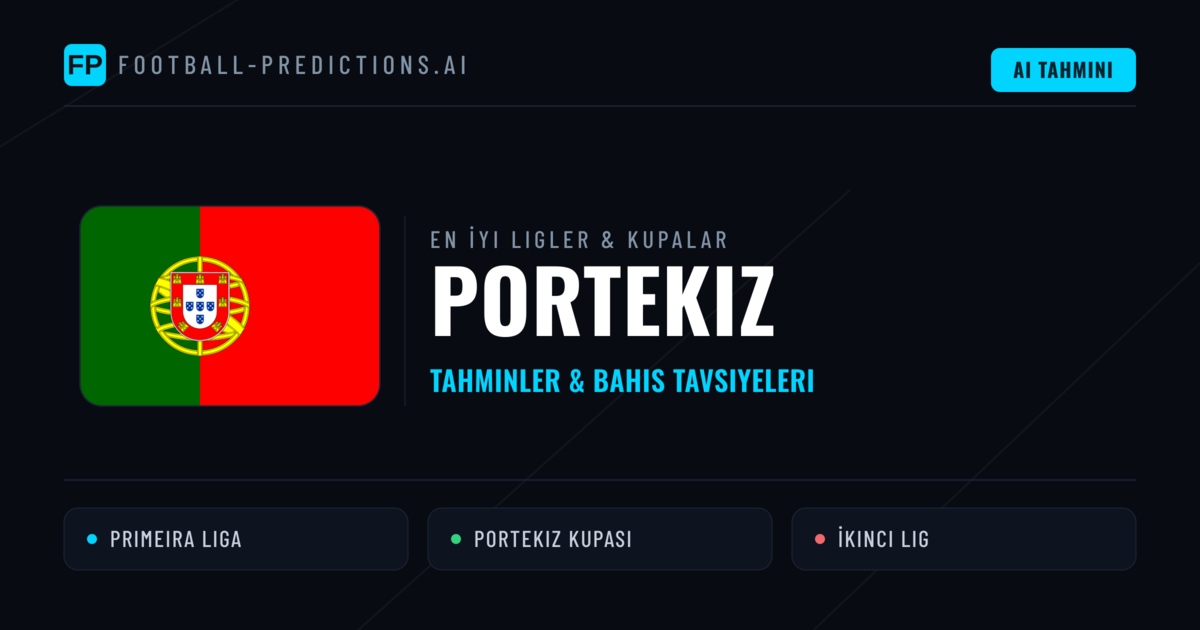 Portekiz Futbol Tahminleri & İddaa İpuçları
