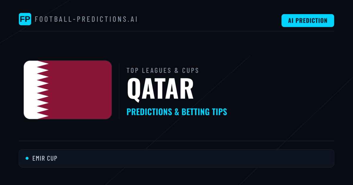 Qatar Football Predictions & Betting Tips