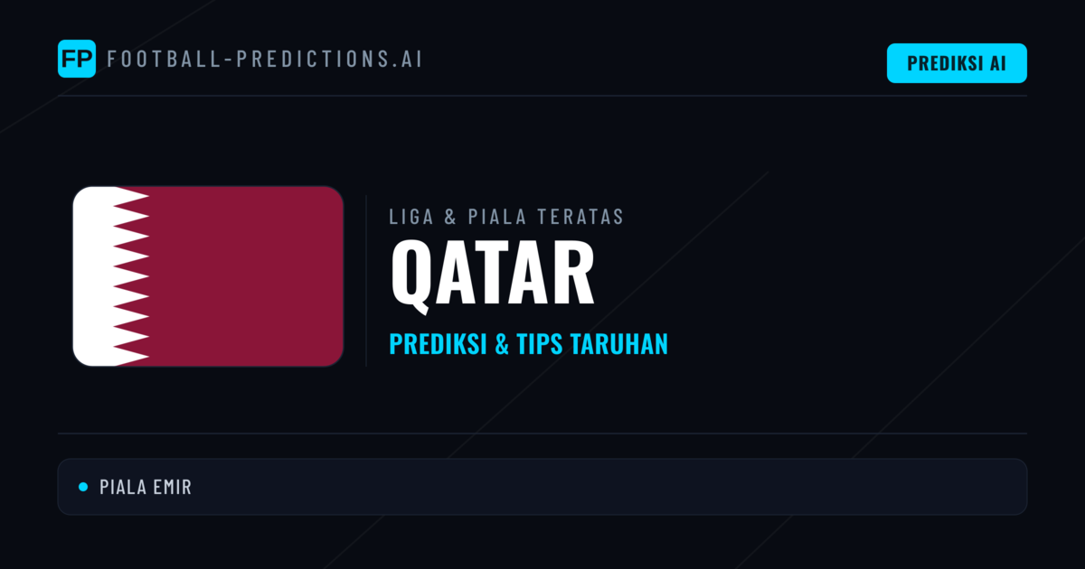 Prediksi Bola Malam Ini & Tips Qatar