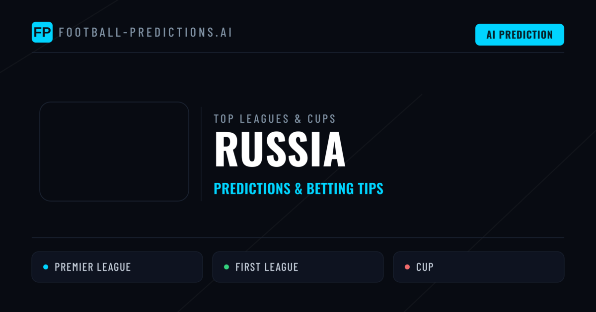 Russia Football Predictions & Betting Tips