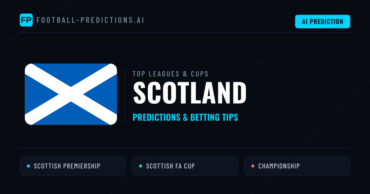 Scotland Football Predictions & Betting Tips