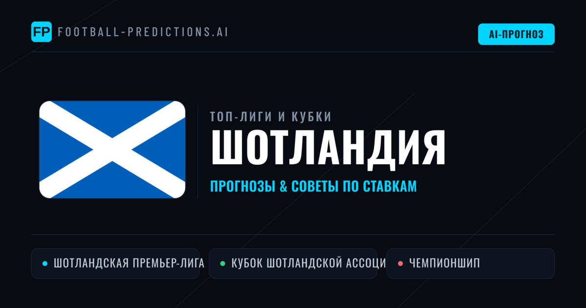 Прогнозы и советы по футболу Шотландия