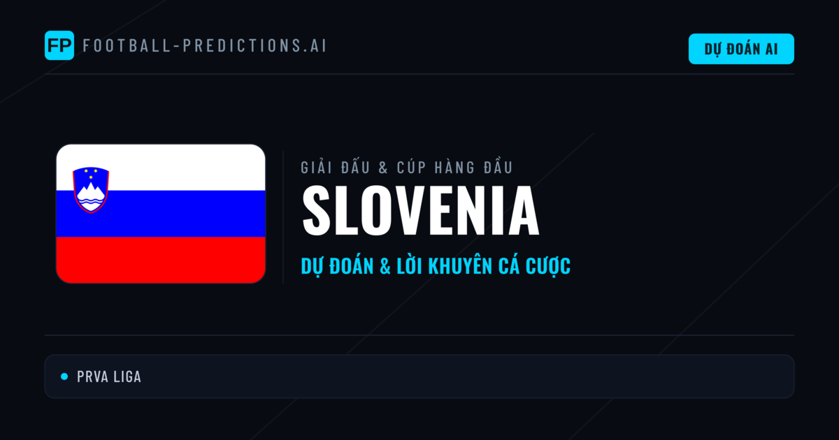 Soi Kèo Bóng Đá Slovenia & Dự Đoán