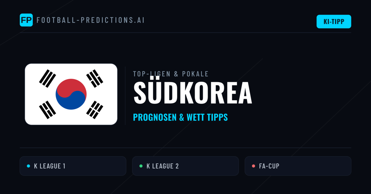 Südkorea Prognosen & Tipps