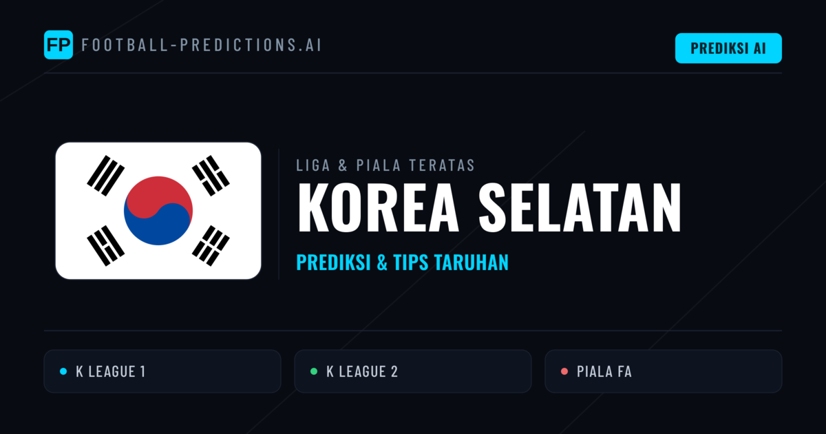 Prediksi Bola Malam Ini & Tips Korea Selatan
