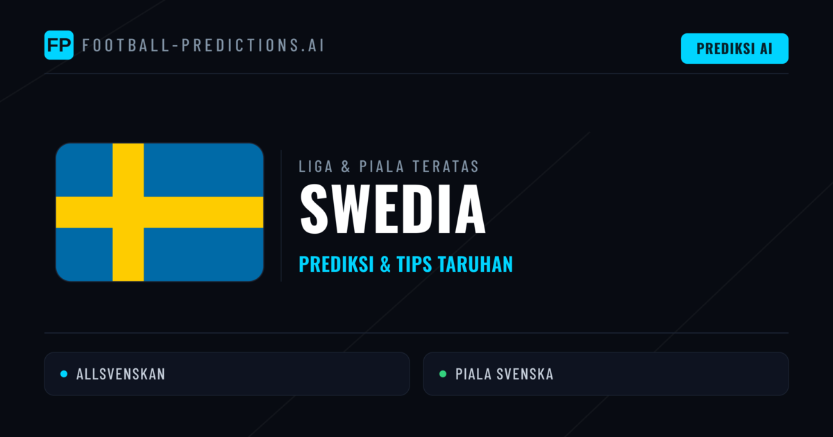 Prediksi Bola Malam Ini & Tips Swedia