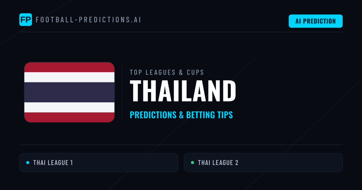 Thailand Football Predictions & Betting Tips