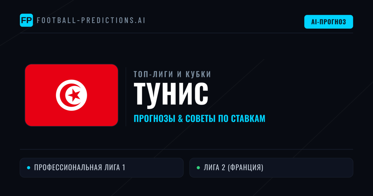 Прогнозы и советы по футболу Тунис