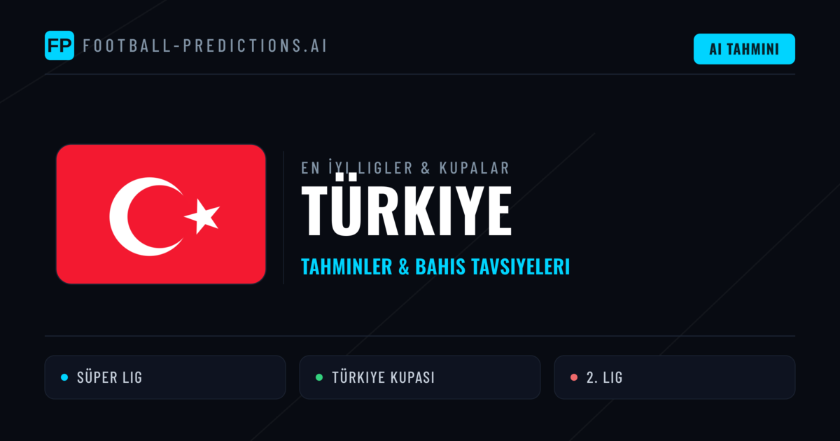Türkiye Futbol Tahminleri & İddaa İpuçları