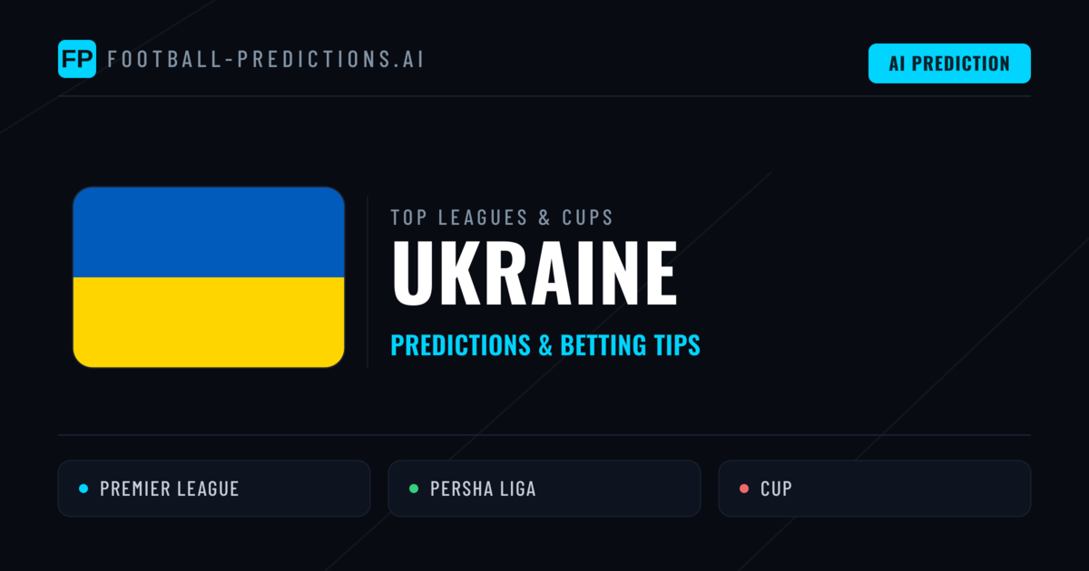 Ukraine Football Predictions & Betting Tips