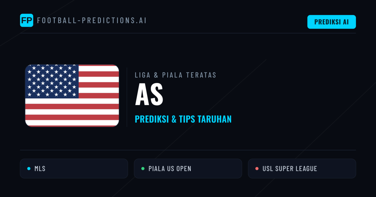Prediksi Bola Malam Ini & Tips AS