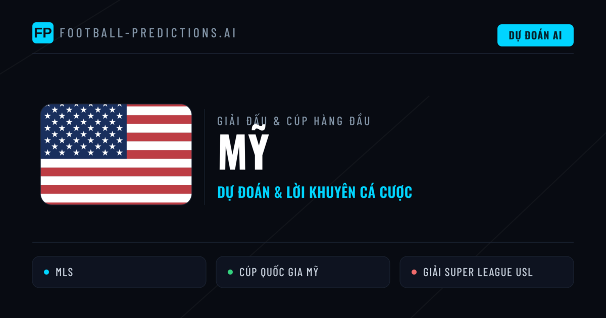 Soi Kèo Bóng Đá Mỹ & Dự Đoán