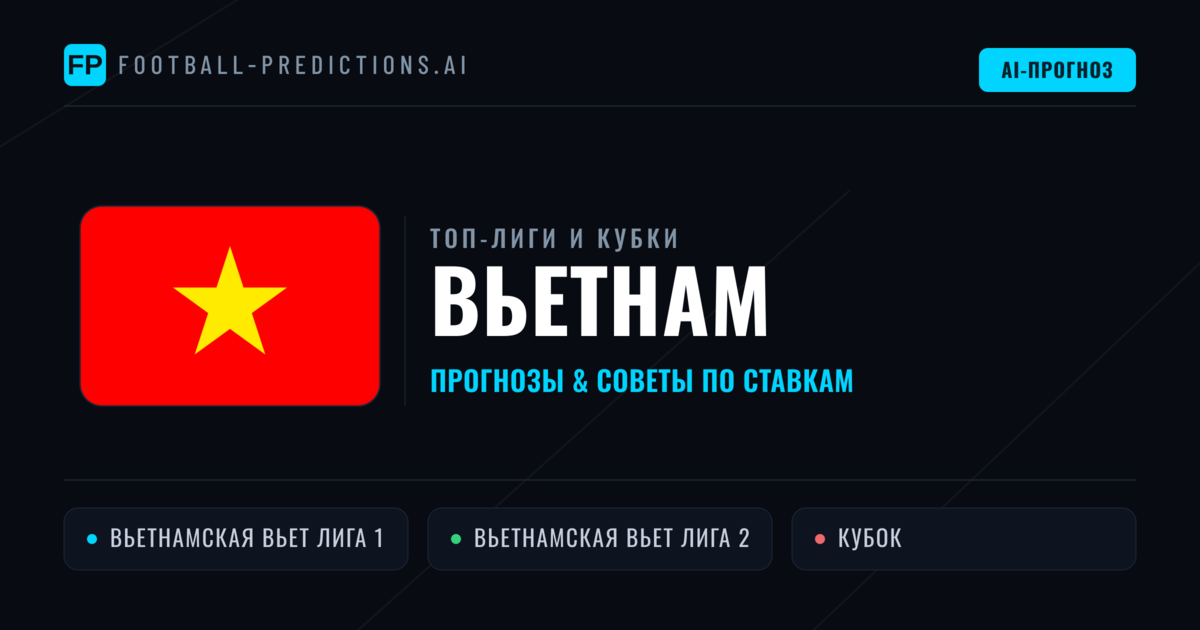 Прогнозы и советы по футболу Вьетнам
